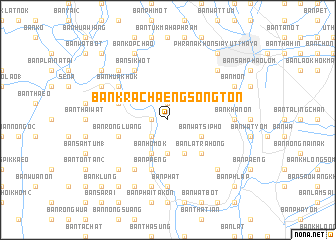 map of Ban Krachaeng Song Ton