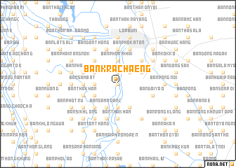 map of Ban Krachaeng