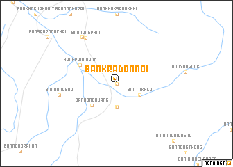 map of Ban Kradon Noi