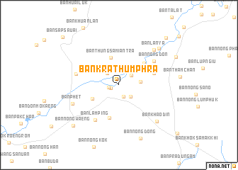 map of Ban Krathum Phra