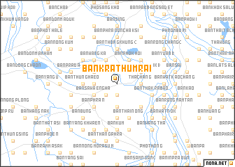 map of Ban Krathum Rai