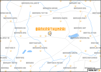 map of Ban Krathum Rai