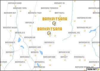 map of Ban Kritsana