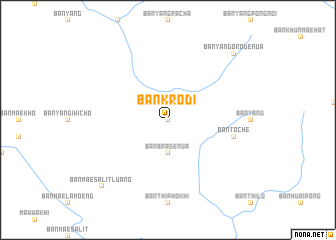 map of Ban Kro Di