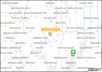 map of Ban Kroen