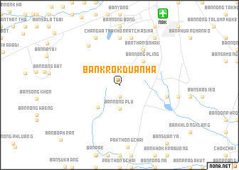 map of Ban Krok Duan Ha