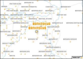 map of Ban Krok Wa