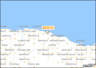 map of Banks