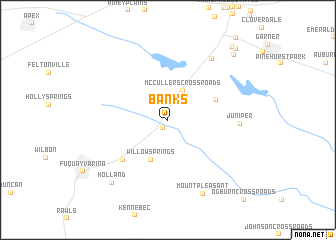 map of Banks