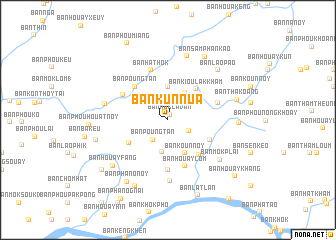 map of Ban Kun Nua