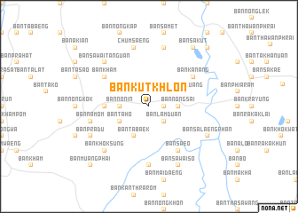 map of Ban Kut Khlon