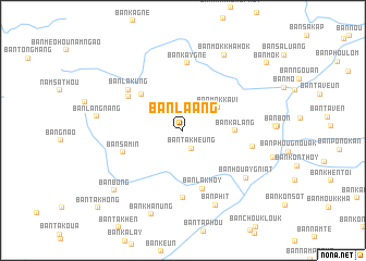 map of Ban Laang