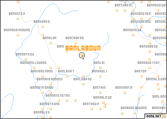 map of Ban Laboun