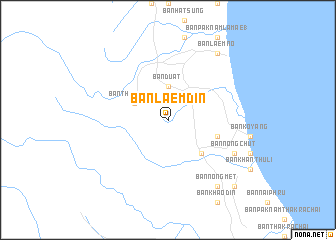 map of Ban Laem Din