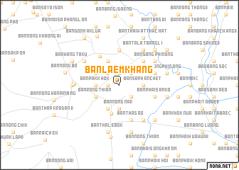 map of Ban Laem Khang