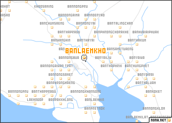 map of Ban Laem Kho