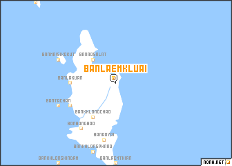 map of Ban Laem Kluai