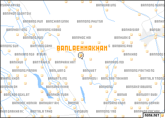 map of Ban Laem Makham