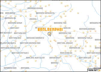 map of Ban Laem Phai