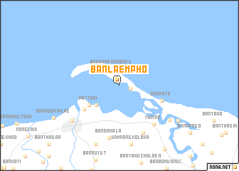 map of Ban Laem Pho