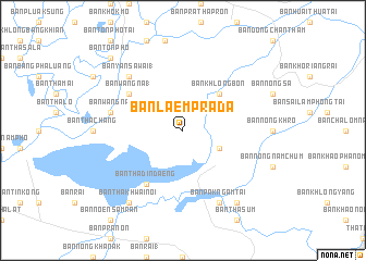 map of Ban Laem Prada