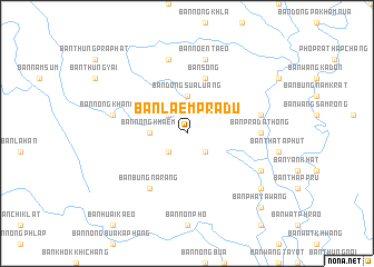 map of Ban Laem Pradu