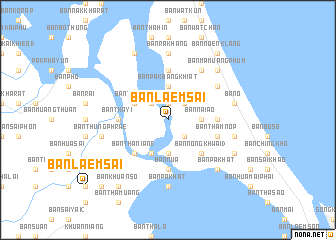 map of Ban Laem Sai