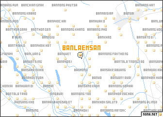 map of Ban Laem San