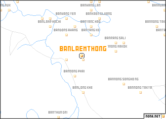 map of Ban Laem Thong