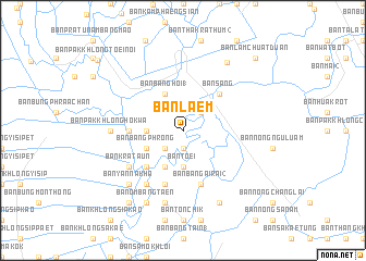 map of Ban Laem