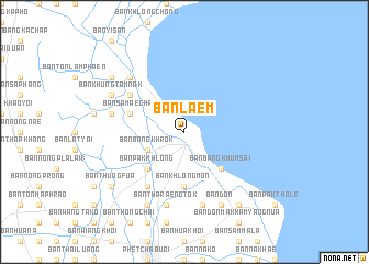 map of Ban Laem