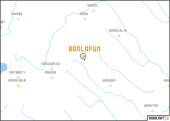 map of Ban Lafun