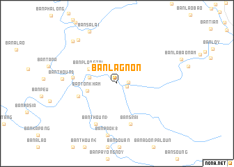 map of Ban Lagnon