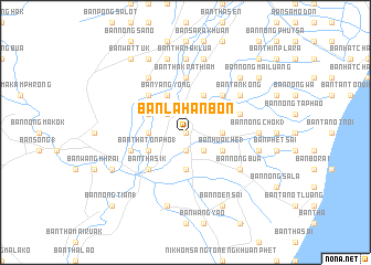 map of Ban Lahan Bon