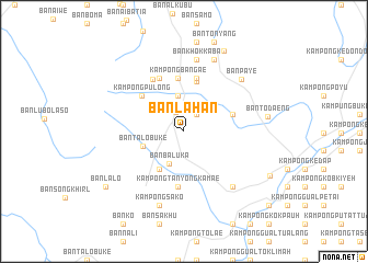 map of Ban Lahan