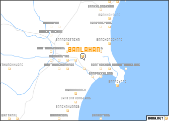 map of Ban Lahan