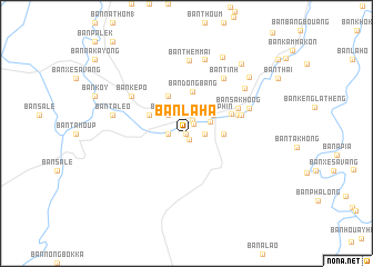 map of Ban Laha