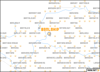 map of Ban Lahip