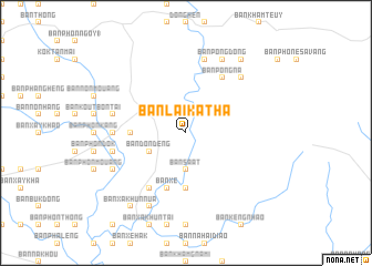 map of Ban Laikatha