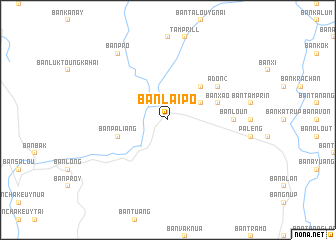 map of Ban Laipo