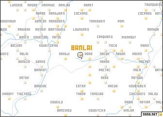 map of Bản Lai