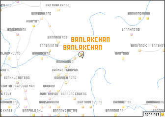 map of Ban Lak Chan