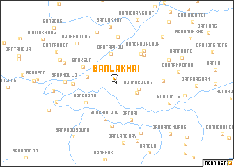 map of Ban Lakhai