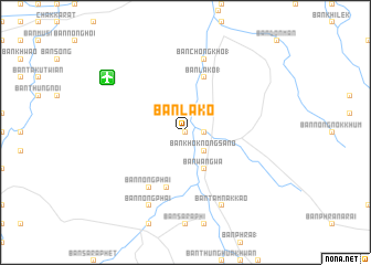 map of Ban La Ko