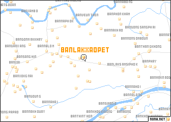 map of Ban Lakxao-Pèt