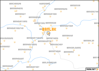 map of Ban Lak