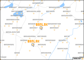 map of Ban Lak