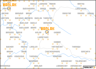 map of Bản Lak