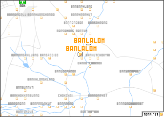 map of Ban Lalom