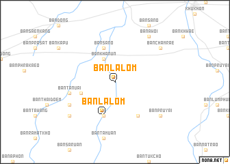 map of Ban Lalom